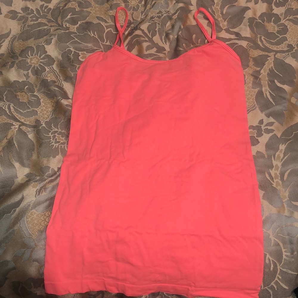 Vibrant Orangish-Salmon colored Cami
